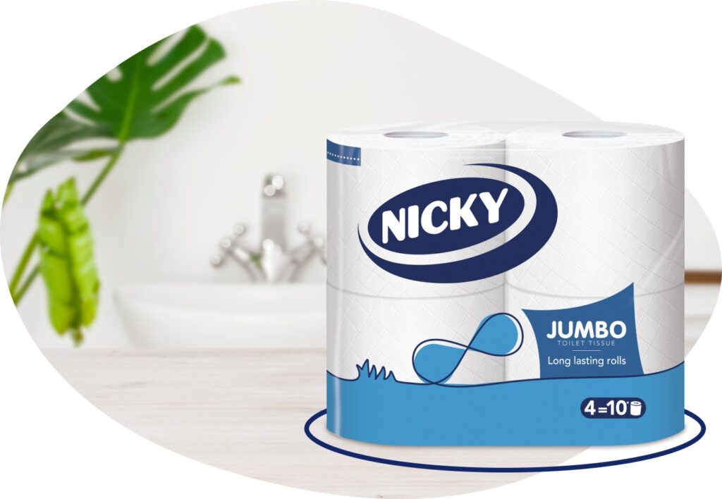 Soft and Strong Toilet Tissue Nicky Tissue UK